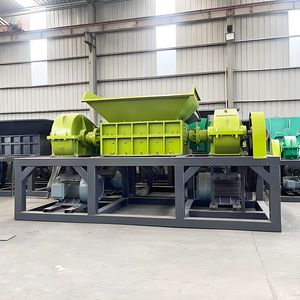PCB PVC 2 Shaft Steel Scrap Shredder Machine