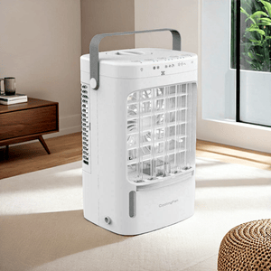 Desktop Mini Air Cooler Fan Air Conditioner USB Rechargeable with Remote Control