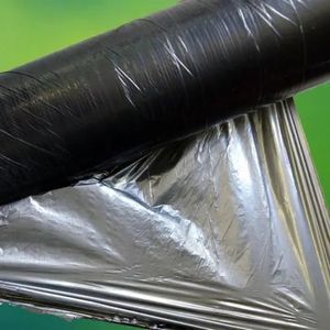 Black and Silver Agricultural Mulch Film Mulching Film Plastic Mulch