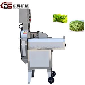 Dual-Inverter Vegetable Cutting Machine Automatic Industrial Commercial Vegetable Cutter for Onion Potato Carrot Leafy Greens