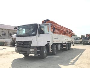 300kw 52m Truck Mounted Concrete Pump Hydraulic System Used Concrete Truck 2012 Year