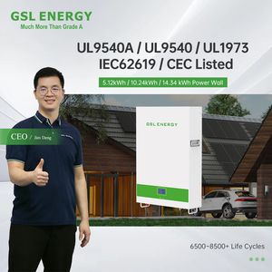 on/off Grid 5kwh 10kwh Energy Storage Solar System Factory LiFePO4 Powerwall 48V 100ah 200ah Lithium Battery Pack