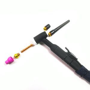 Wp12 Water Cooling TIG Welding Torch Gun M12*1 Nut Connector 4m