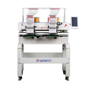 12 Colors Two Head Embroidery Machine