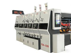Automatic Printing Slotting Die-Cutting Machine Making Cardboard Machine