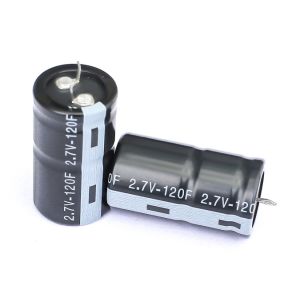 High-Efficiency 120f 2.7V Cylindrical Super Capacitor by Topmay