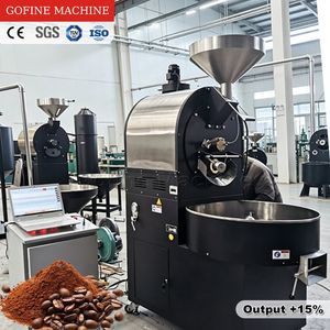 Industrial 120kg Coffee Bean Roasting Cocoa Bean Roaster for Bakery