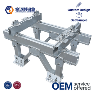 All-in-One Solar Energy System Mounting Kit-Includes Aluminum Extrusion Rails, End Clamps & Ground Screws for Fast PV Panel Installation