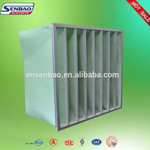 F7 High-Efficiency Pocket Filter with Durable Synthetic Fiber Design