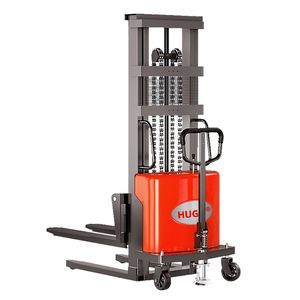 Semi-Electric Stacker Electric Forklift with 1000kg 1500kg 2000kg