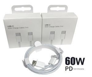 Fast Charging 60W Type-C Phone Cables USB C Fast Charger Date Cable Pd 1m Phone Charger Power Adapter for IP 17 15 16