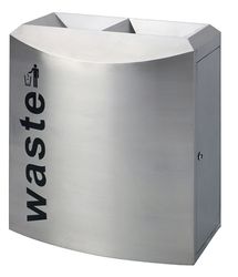 Outdoor Trash Bin Stainless Steel