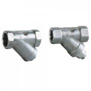 Stainless Steel 200psi Y-Strainer with Single and Double Caps