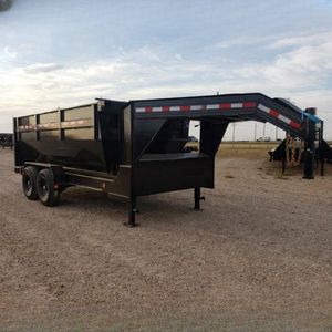 Load Trailer Roll off Dump Trailer Gooseneck with Dumpsters