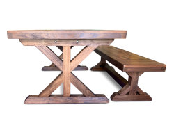 Wholesale Dining Wedding Event Farm Table and Benches
