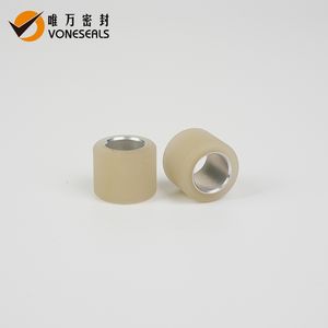 Voneseals Custom Rubber Roller for Industrial Machinery and Heavy Duty Conveyor Equipment Applications