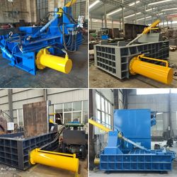 Horizontal Baling Machine 160t Hydraulic Press Scrap Aluminum Can Baler Machine