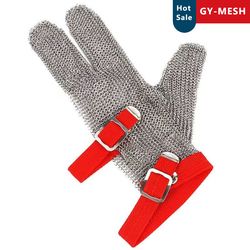 Stainless Steel Mesh Cut Restistant Gloves Butcher Gloves
