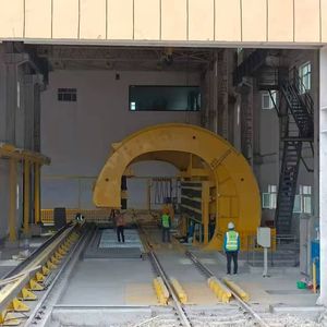 Powerful Low Maintenance Wagon Dumper for Bulk Material Handling