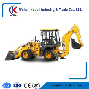 Small 56kw Backhoe Loader for Construction