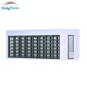 Supermarket Commercial Glass Door Display Walk in Cooler Freezer Cold Room for Beverage