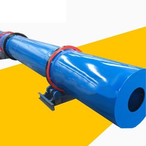 Automatic Advanced Hot Air Grain Biomass Rotary Drum Dryer For grain pellet powder drying