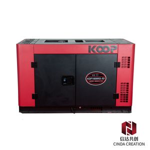 Portable Silent Multi-Function Eco-Friendly Diesel Generator Set 12kw 13.75kVA/15kVA
