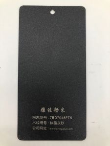 Scratch Resistant Bonding Metallic Powder Paint Powder Coating for External Use