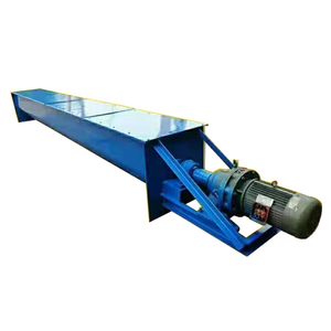 Corrosion-Resistant Stainless Steel Screw Conveyor for Chemical Material Flow
