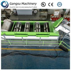 Waste LDPE PE PP Plastic Film Bag Recycling Washing Machine Plastic Crushing Cleaning Line