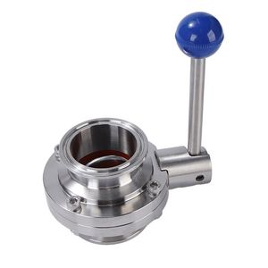 Stainless Steel Butterfly Valve Clamp Ends for Industry