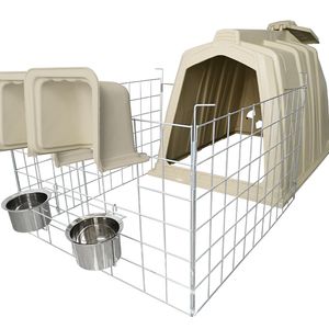 Hot Sale Reinforced Strong and Environmentally Friendly Calves Cage Plastic Cowshed Calf House Calf Hutch