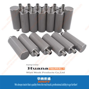 5 Micron Sintered Filter Stainless Steel Nickel Metal Strainer 316L Porous Candle Sintered Mesh Filter Element