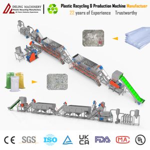 Cost Efficient Plastic Washing Line for PP PE Bottle Film Woven Bag Can Pail Drum Barrel Bucket Appliance Casing Recycling Crushing Drying Pelletizing Machine