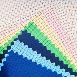 ESD Anti-Static 0.25 Grid Twill Polyester Fabric