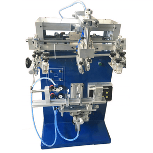 Selling Semi Automatic Cylindrical Screen Printer Oval Round Plastic Pen Cup Bottle Silk Screen Printing Machine