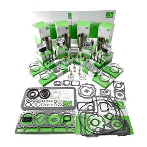 V1200 Cylinder Liner Piston Ring Valve Gasket Kit Bearing Bush for Kubota Engine Overhaul Parts Kit