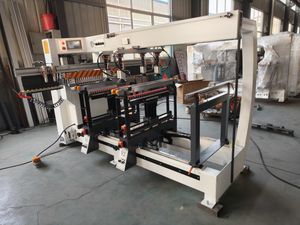 Advanced Multi-Row Wood Drilling and Carving Machine for Precision Crafting