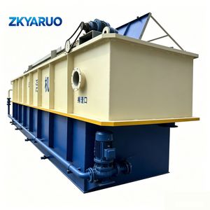 Carbon Steel Anti-Corrosion Daf Dissolved Air Flotation Oil Water Separator Wastewater Treatment Machine for Food Processing Sewage Treatment Plant