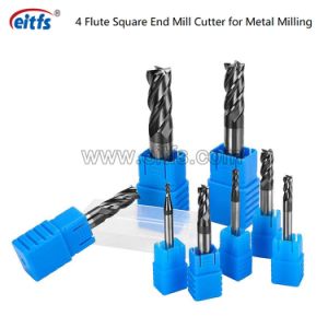 Solid Carbide Machine Tool Square End Mill Cutter for Metal Milling
