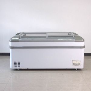 Commercial Island Display Freezer for Fish and Meat Products