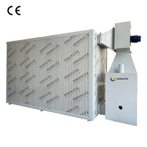 Jinhai Diesel Heating Powder Coating Curing Oven with Hot Air Circulation Fan for Metal Workpieces