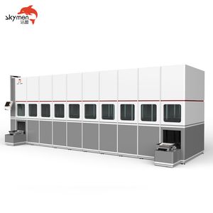 5% off Skymen Fully Hydrocarbon Automatic Ultrasonic Cleaning Equipment with Robot Arm PLC Function