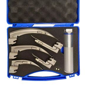Infant and Adult Reusable Laryngoscope Blades Spare Lamp Cheap Laryngoscope Set