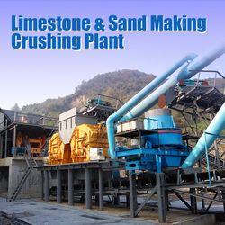 400TPH Limestone Crushing and Sand Making Plant