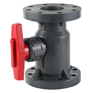 PVC Flange Ball Valve, Plastic Ball Valve