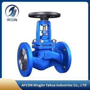 Cast Iron/Cast Steel Pn16 Steam Bellows Sealed Water Globe Valve