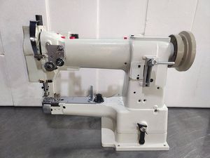 St-335 Single Needle Feed Cylinder Bed Barrel Edge Banding Industrial Sewing Machine