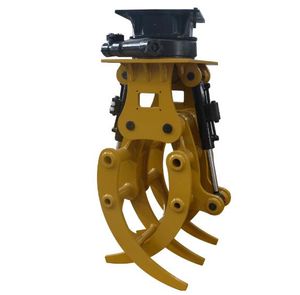 Heavy Equipment Cat Mini Backhoe Excavator Bucket Grapple