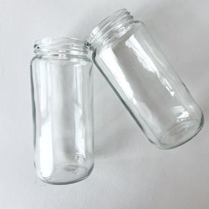 500ml Transparent Glass Jar for Fruit, Honey, Jam, Pickle, Storage Various Food